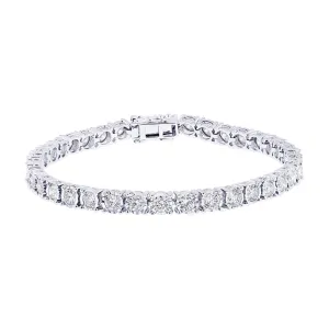 Mirage Diamond Tennis Bracelet 5ct