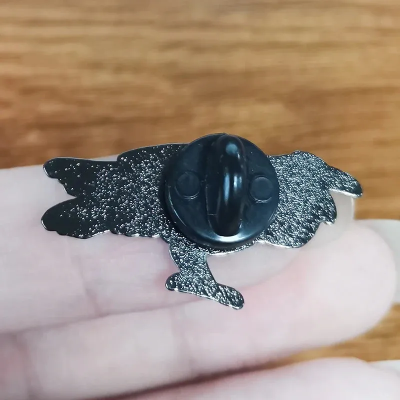 Nevermore Raven Enamel Pin