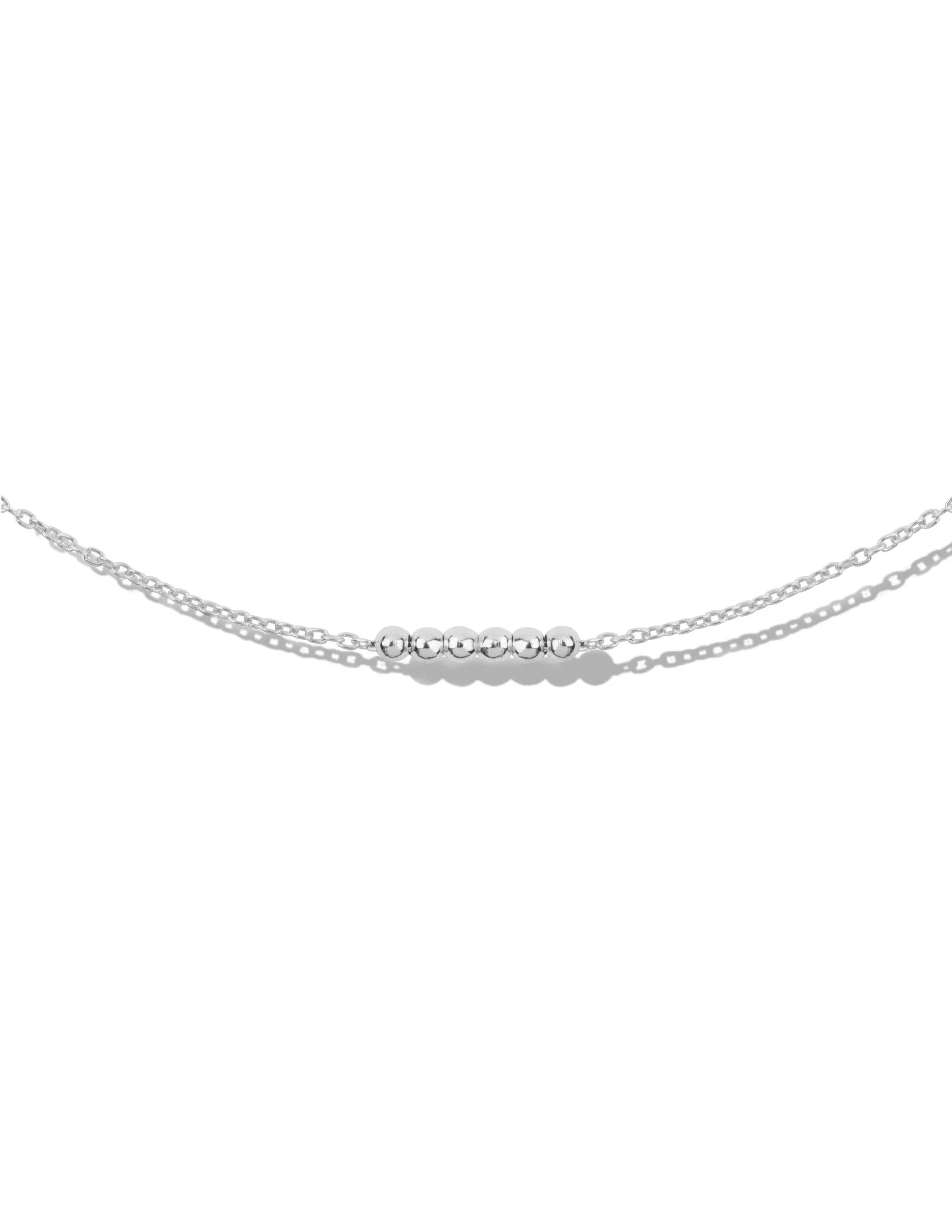 Palmette Necklace <br>Silver