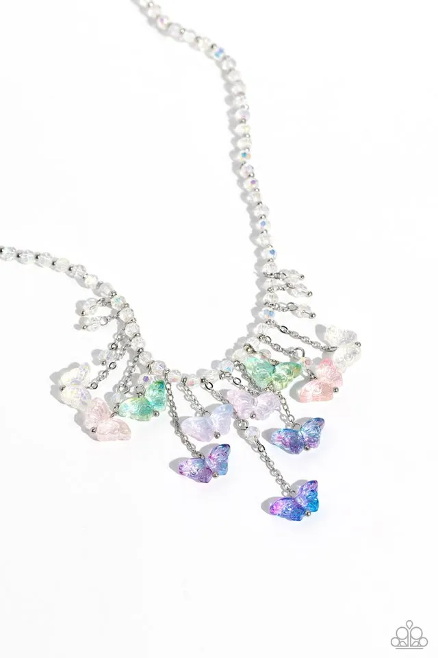 Paparazzi Necklace ~ Majestic Metamorphosis - Multi