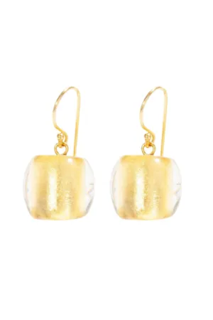 Precious Earrings - Short Hook - Gold