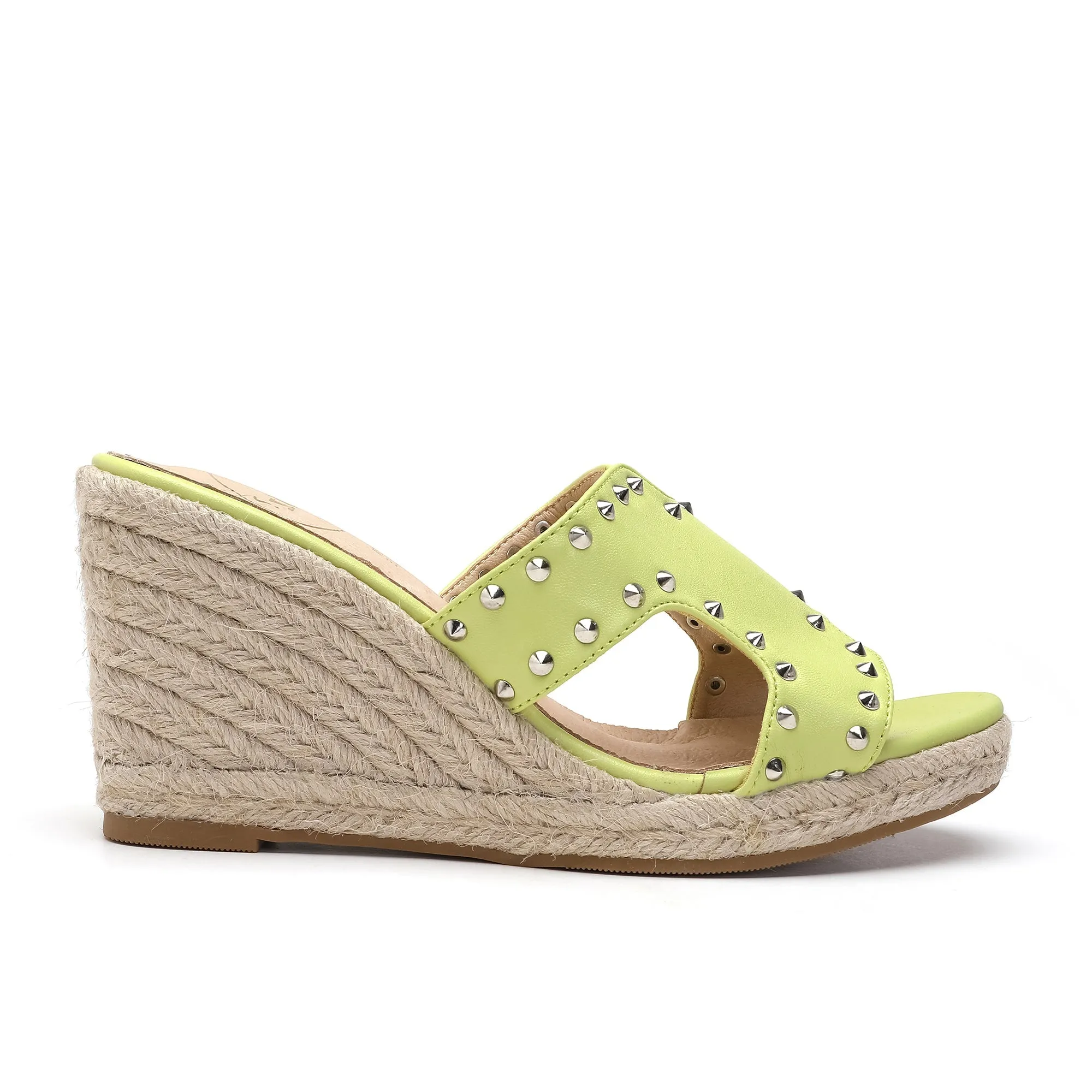 Regina Green Espadrilles