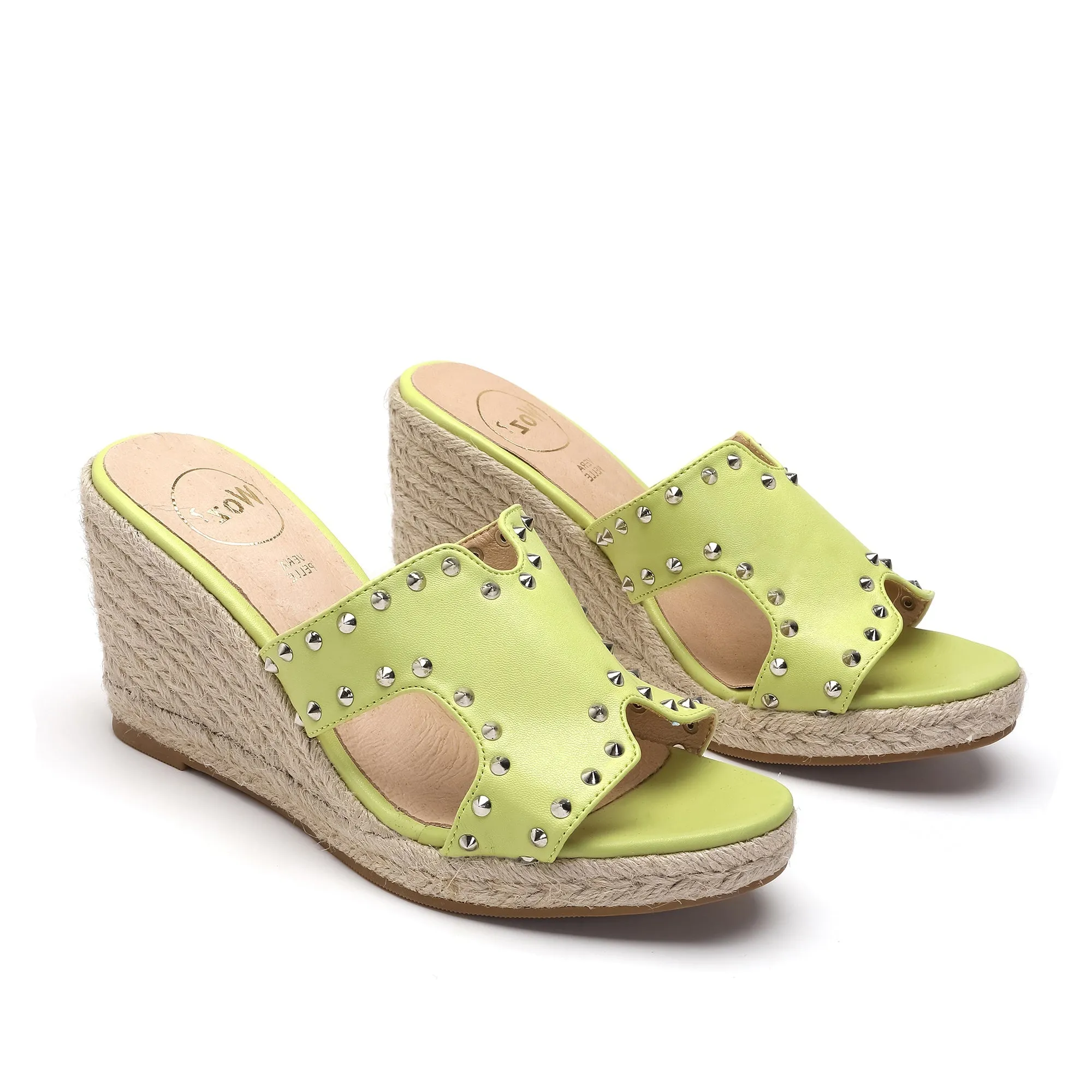 Regina Green Espadrilles