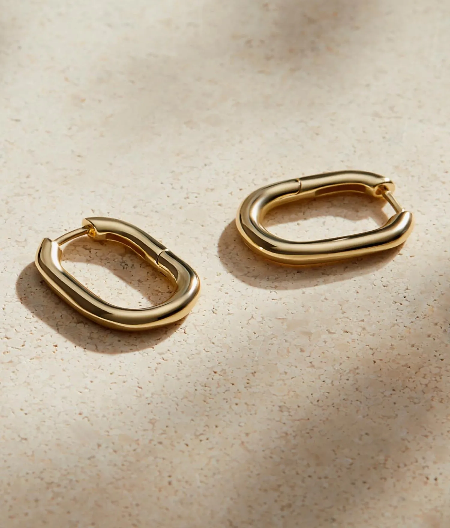 Rox Small Gold Hoop Earrings - Ana Luisa