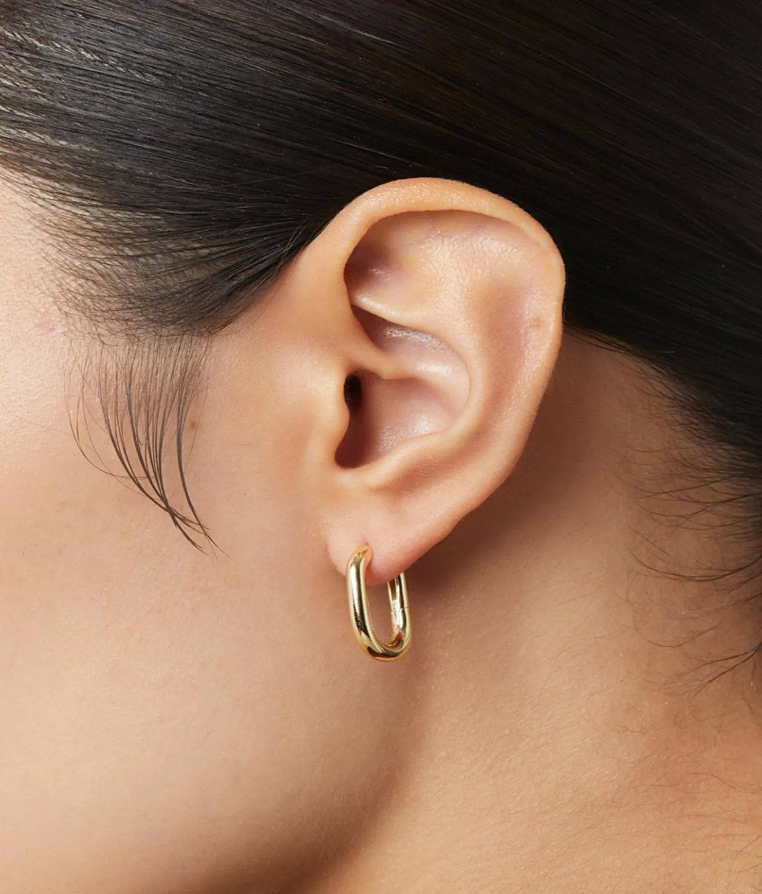 Rox Small Gold Hoop Earrings - Ana Luisa