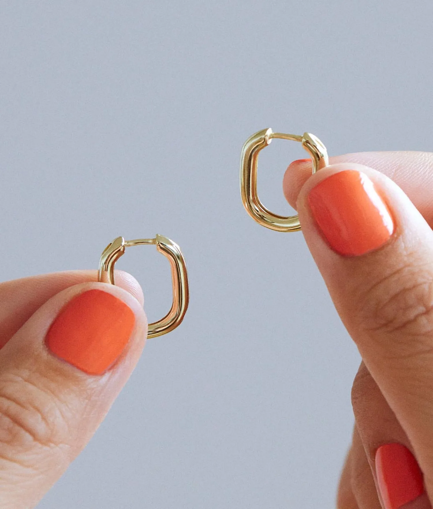 Rox Small Gold Hoop Earrings - Ana Luisa