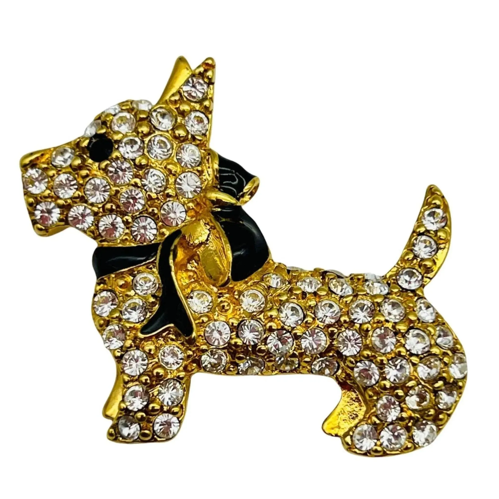 Scottie Brooch Vintage Dog Pin