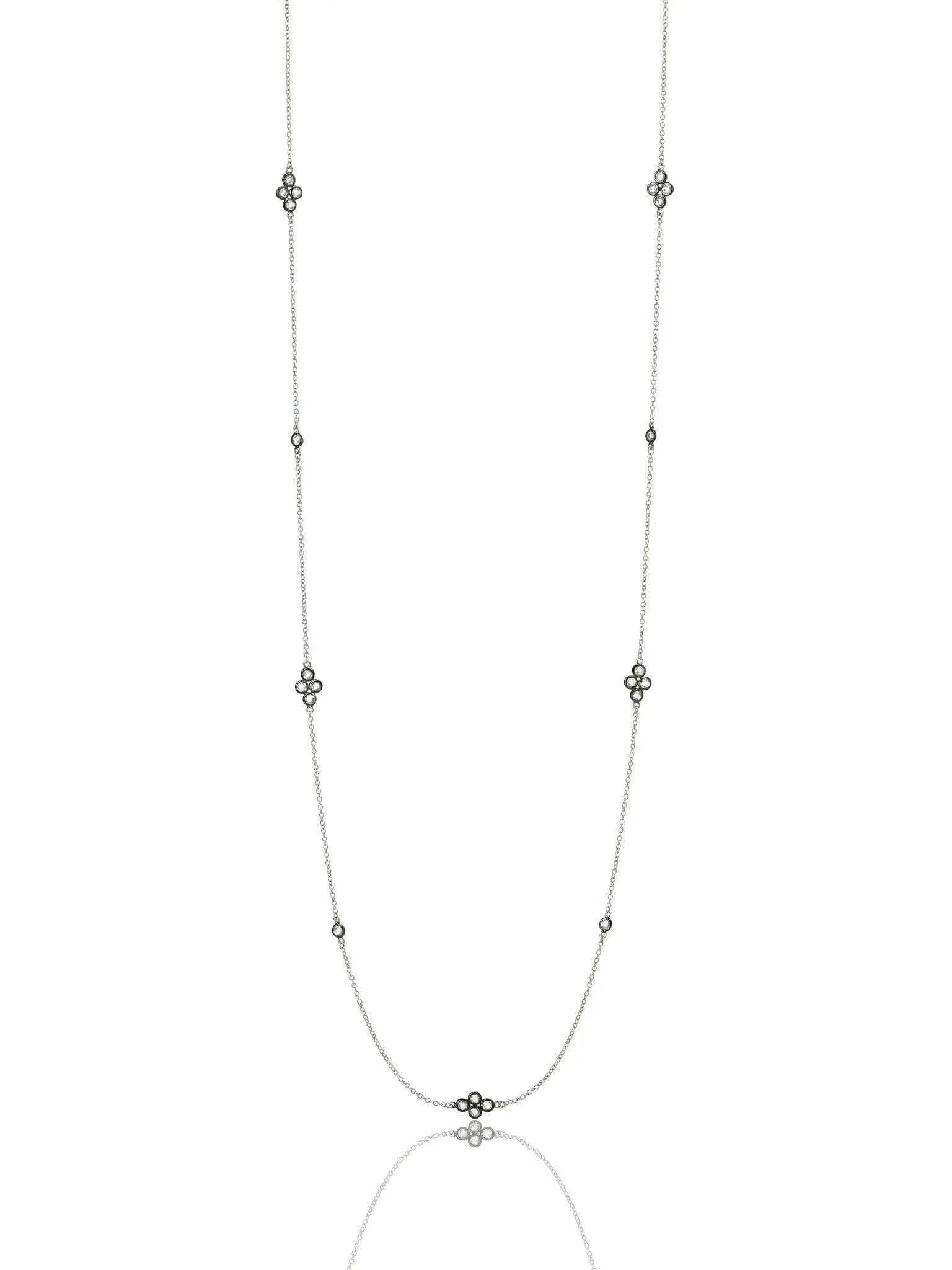 Signature Four Point Station Necklace