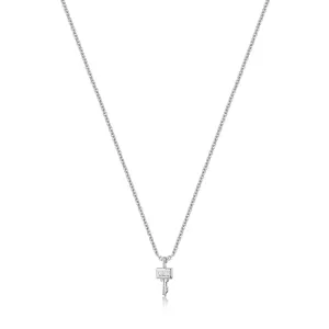 Silver Key Necklace