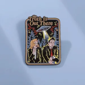 The Truth Is Out There Enamel Pin X-Files