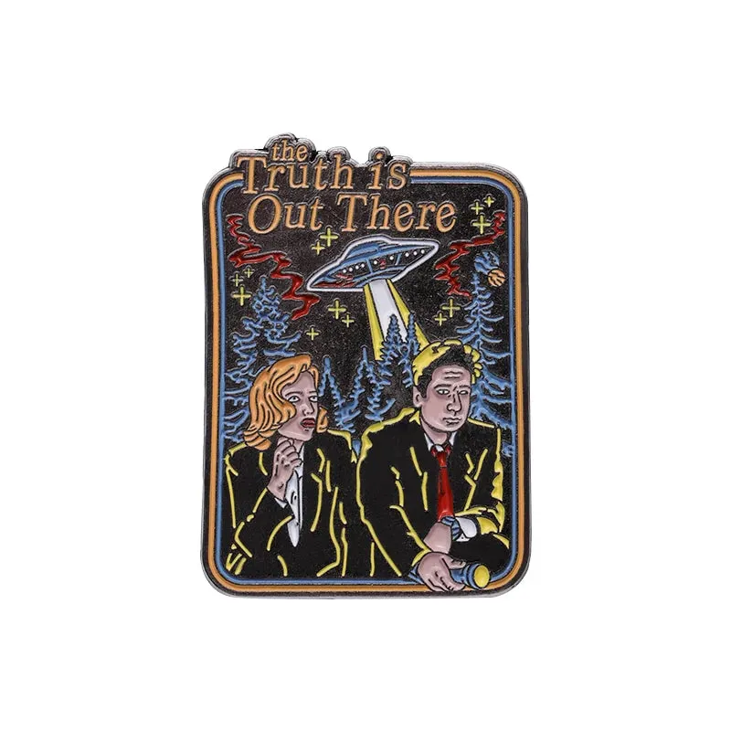 The Truth Is Out There Enamel Pin X-Files