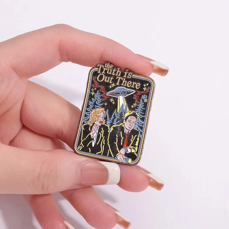 The Truth Is Out There Enamel Pin X-Files