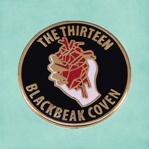 Throne of Glass The Thirteenth Blackbeak Coven Enamel Pin