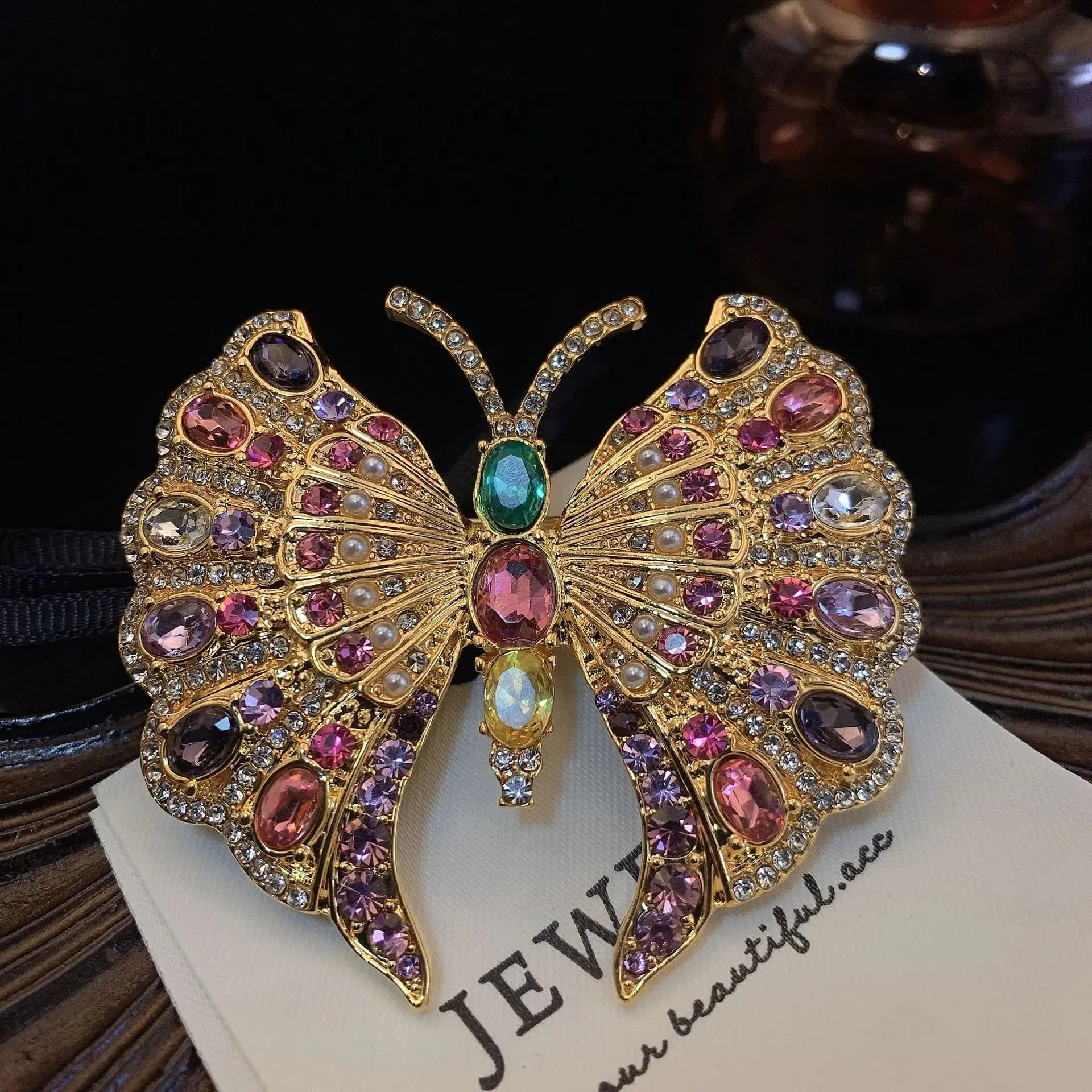 Tsar's Treasure Butterfly Brooch