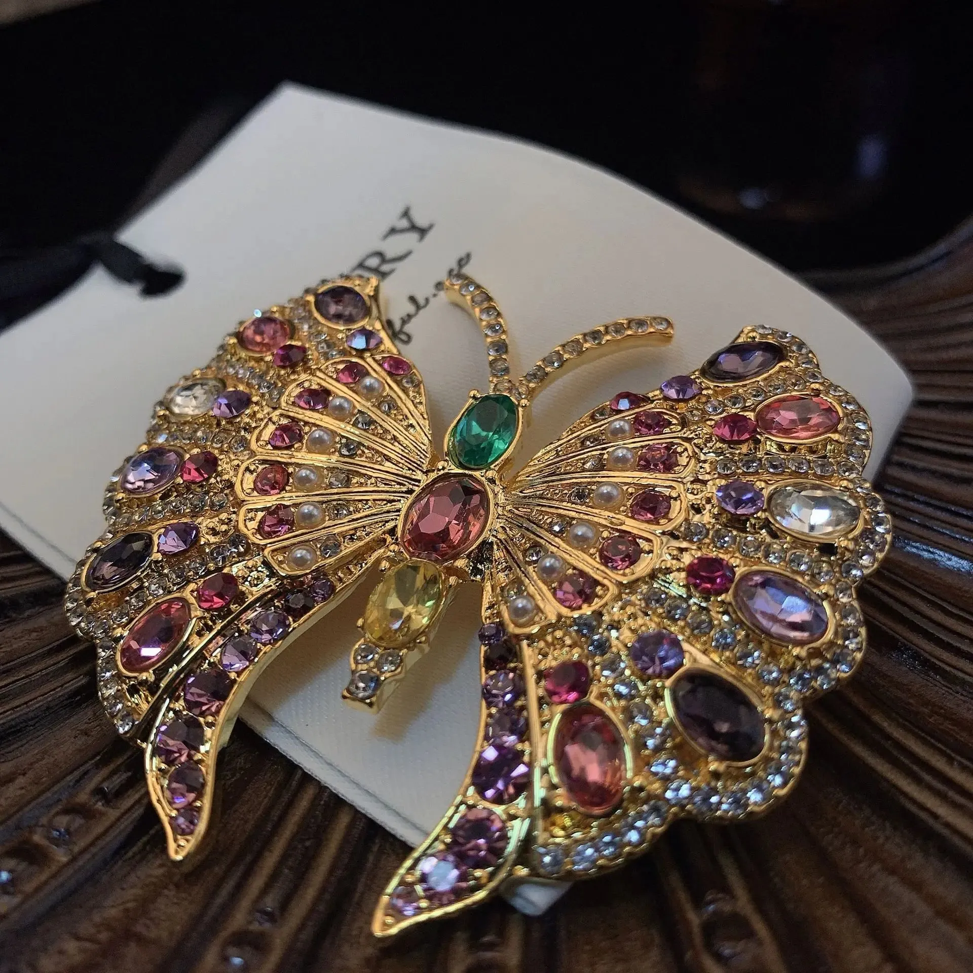 Tsar's Treasure Butterfly Brooch